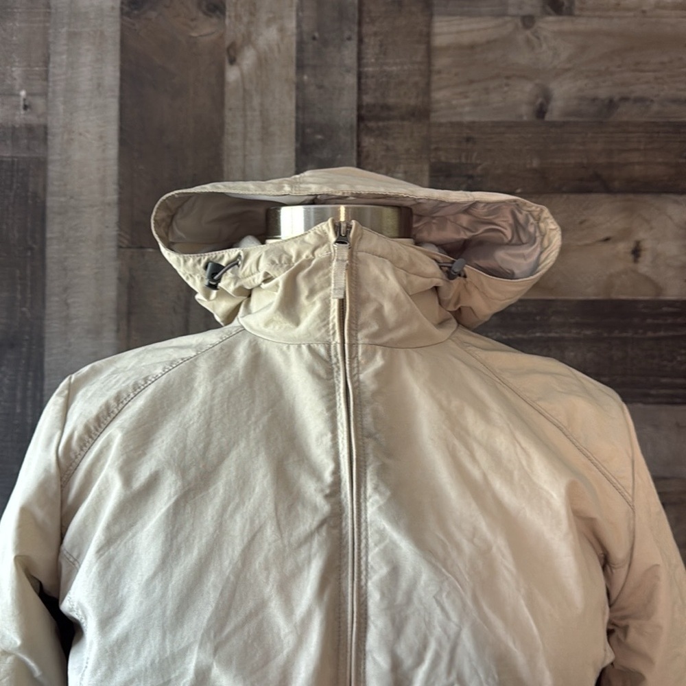 Men’s Eddie Bauer zip up hoodie jacket large waterproof fleece lined outdoor - Picture 3 of 12